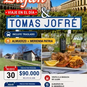 Luján & Tomás Jofré – Almuerzo y Merienda Patria | Salida Grupal